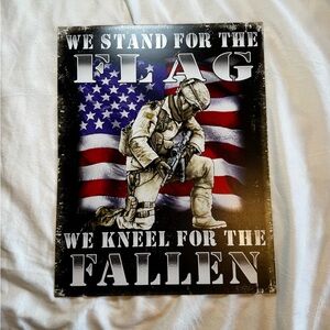 Patriotic Soldier Poster